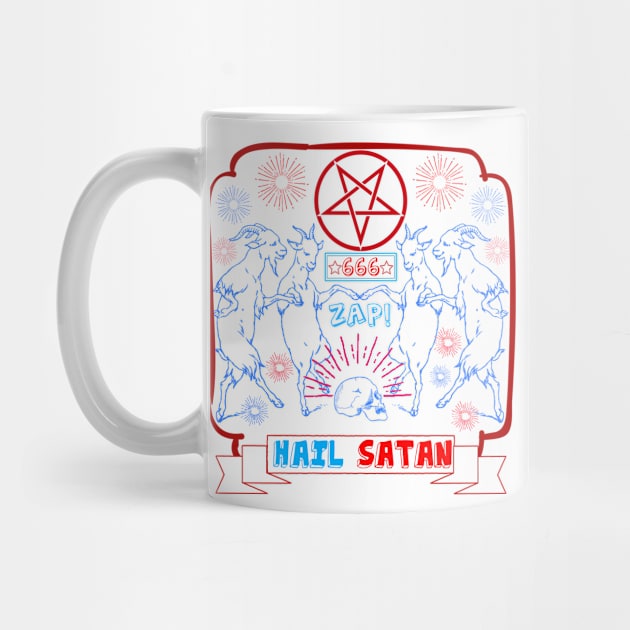 HAIL SATAN by theanomalius_merch